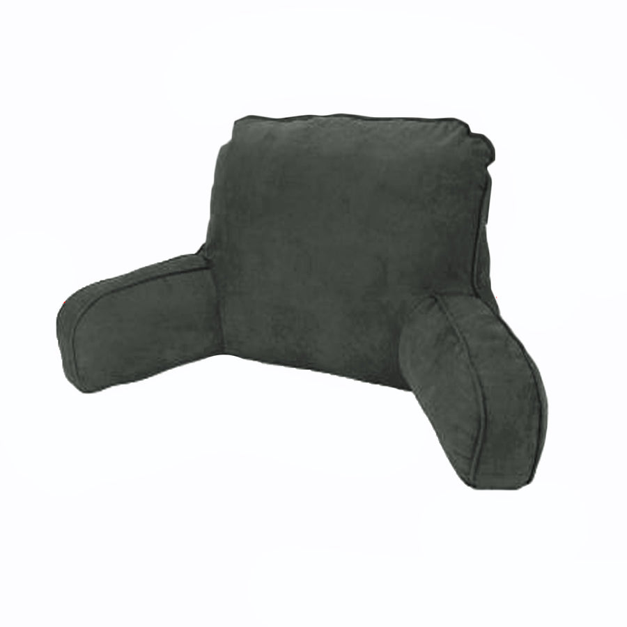 Easyrest Standard Backrest Pillow Charcoal - Soft Micro-Suede, All Ages - SuperSaverAU - view 1