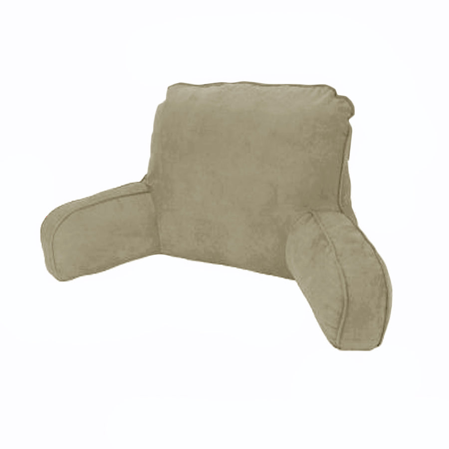 Easyrest Standard Backrest Pillow Oatmeal - Soft Micro-Suede, All Ages - SuperSaverAU - view 1