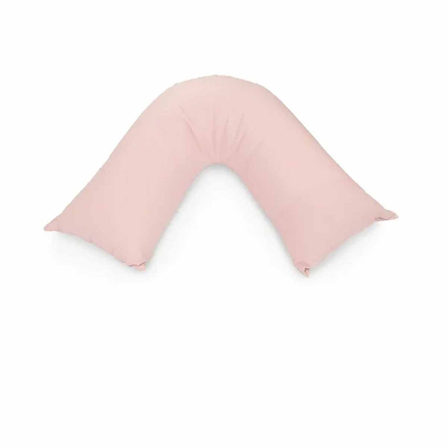 Easyrest Aus Made Medium Support Filled V Shape Pillow 64 x 39 cm Petal - SuperSaverAU - view 1