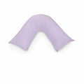 Easyrest Aus Made Medium Support Filled V Shape Pillow 64 x 39 cm Violet - SuperSaverAU - view 1