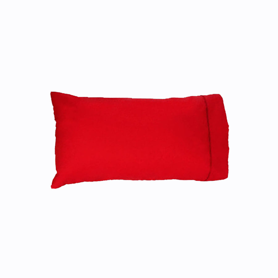 Easyrest 250tc Cotton King Pillowcase Fire Red - Soft, Machine Washable - SuperSaverAU - view 1