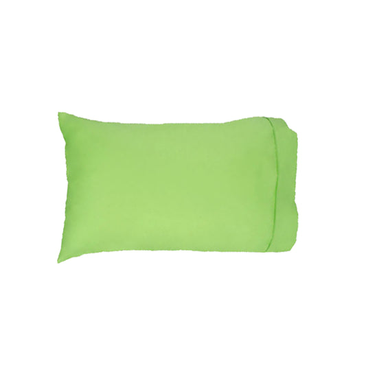 Easyrest 250tc Cotton Pillowcase Lime - 1 x Standard 48x73+15cm, Soft & Smooth