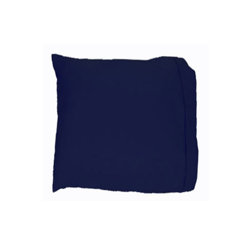 Easyrest 250tc Cotton European Pillowcase - Navy, Soft & Smooth, 65x65cm - SuperSaverAU - view 1