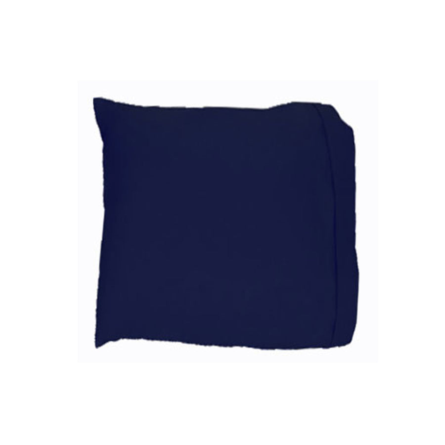 Easyrest 250tc Cotton European Pillowcase - Navy, Soft & Smooth, 65x65cm - SuperSaverAU - view 1
