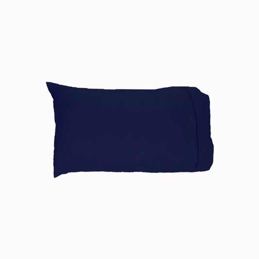Easyrest 250tc Cotton King Pillowcase Navy - Soft, Smooth, Machine Washable