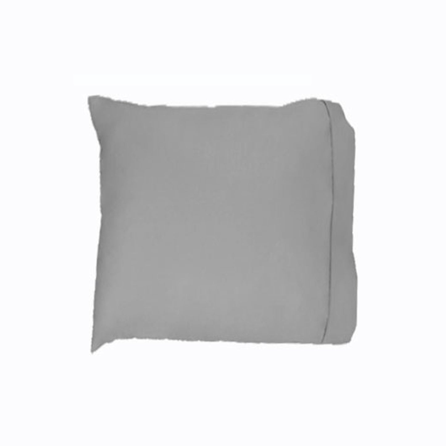 Easyrest 250tc Cotton European Pillowcase 65x65cm - Soft, Smooth, Pewter