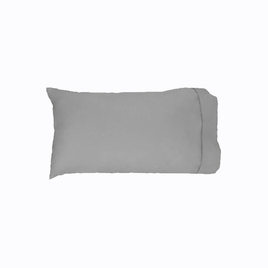 Easyrest 250tc Cotton King Pillowcase - Soft Pewter, Machine Washable