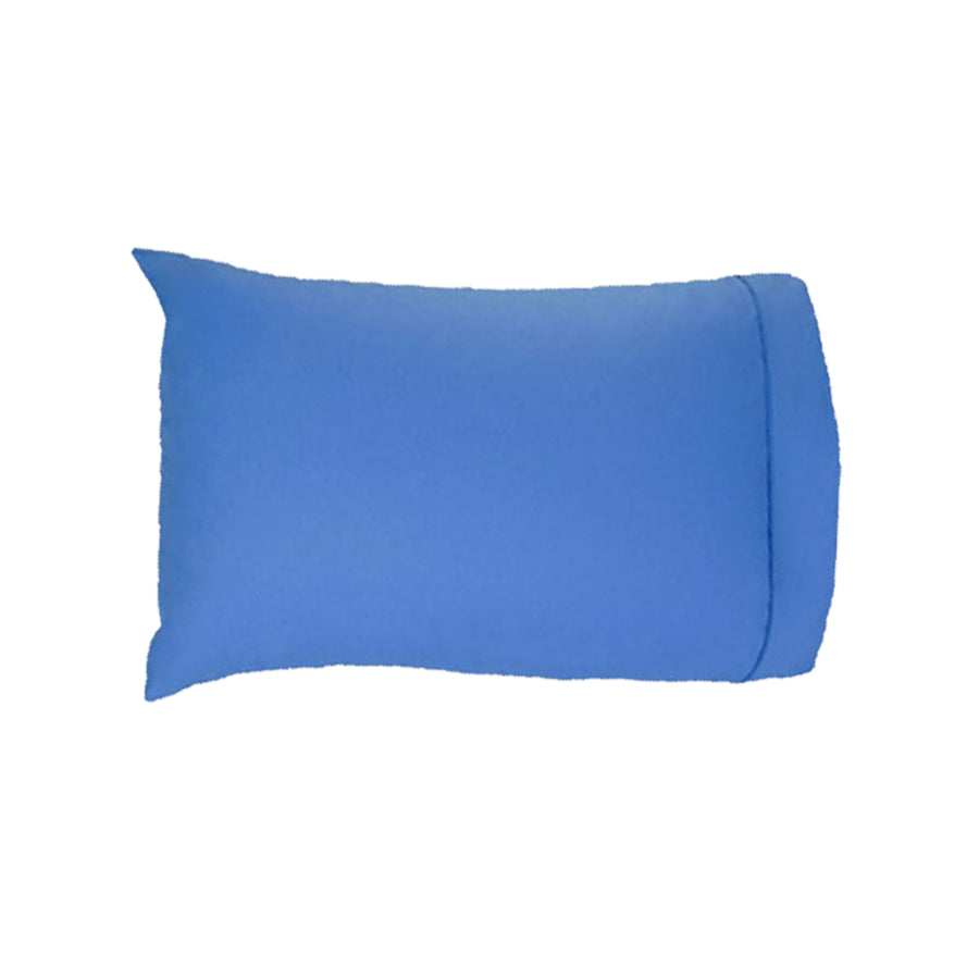 Easyrest 250tc Cotton Pillowcase - Sapphire Blue, Standard Size 48x73+15cm - SuperSaverAU - view 1