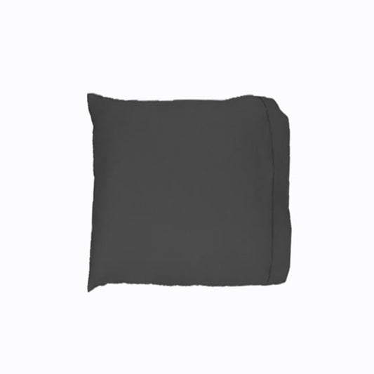 Easyrest 250tc Cotton European Pillowcase Slate - 65x65cm, Soft & Smooth
