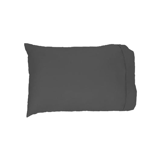 Easyrest 250tc Cotton Pillowcase - Slate, 100% Cotton, Machine Washable, 48x73+15cm