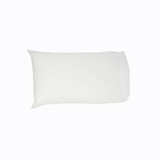Easyrest 250tc Cotton King Pillowcase White - Soft, Smooth, Machine Washable