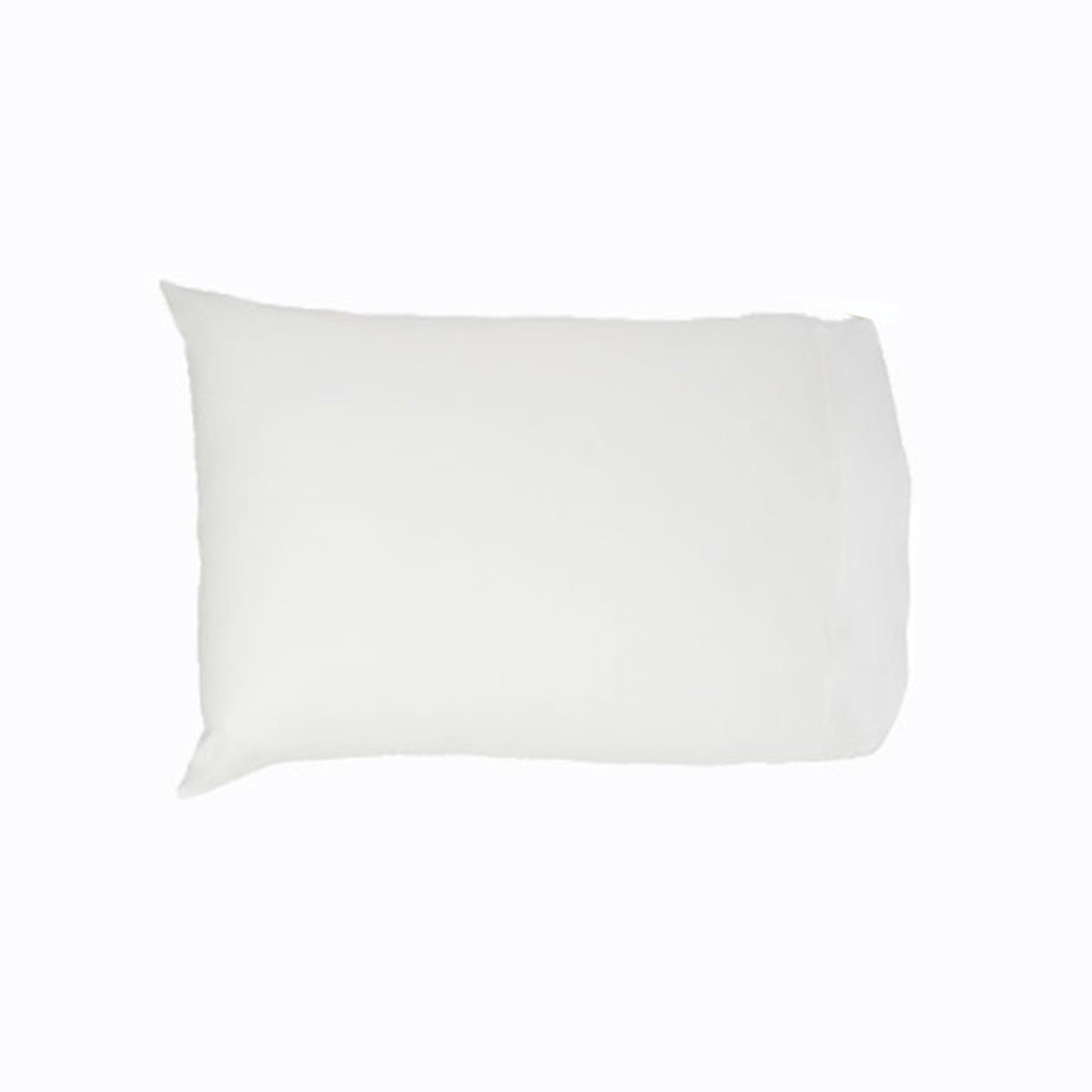 Easyrest 250tc Cotton Standard Pillowcase - White, Soft & Smooth, 48x73+15cm - SuperSaverAU - view 1