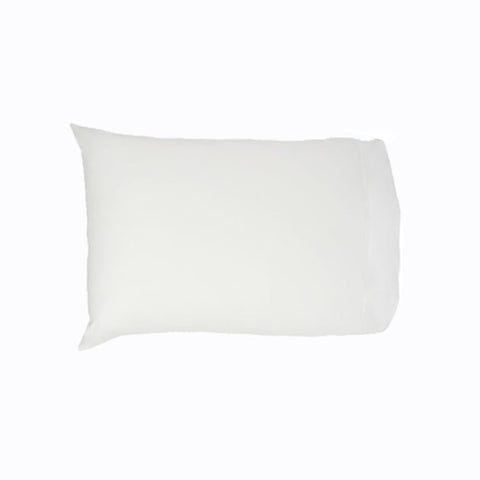 Easyrest 250tc Cotton Standard Pillowcase - White, Soft & Smooth, 48x73+15cm - SuperSaverAU - view 1