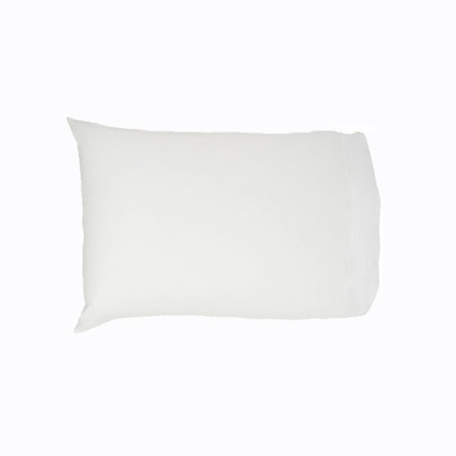Easyrest 250tc Cotton Standard Pillowcase - White, Soft & Smooth, 48x73+15cm - SuperSaverAU - view 1