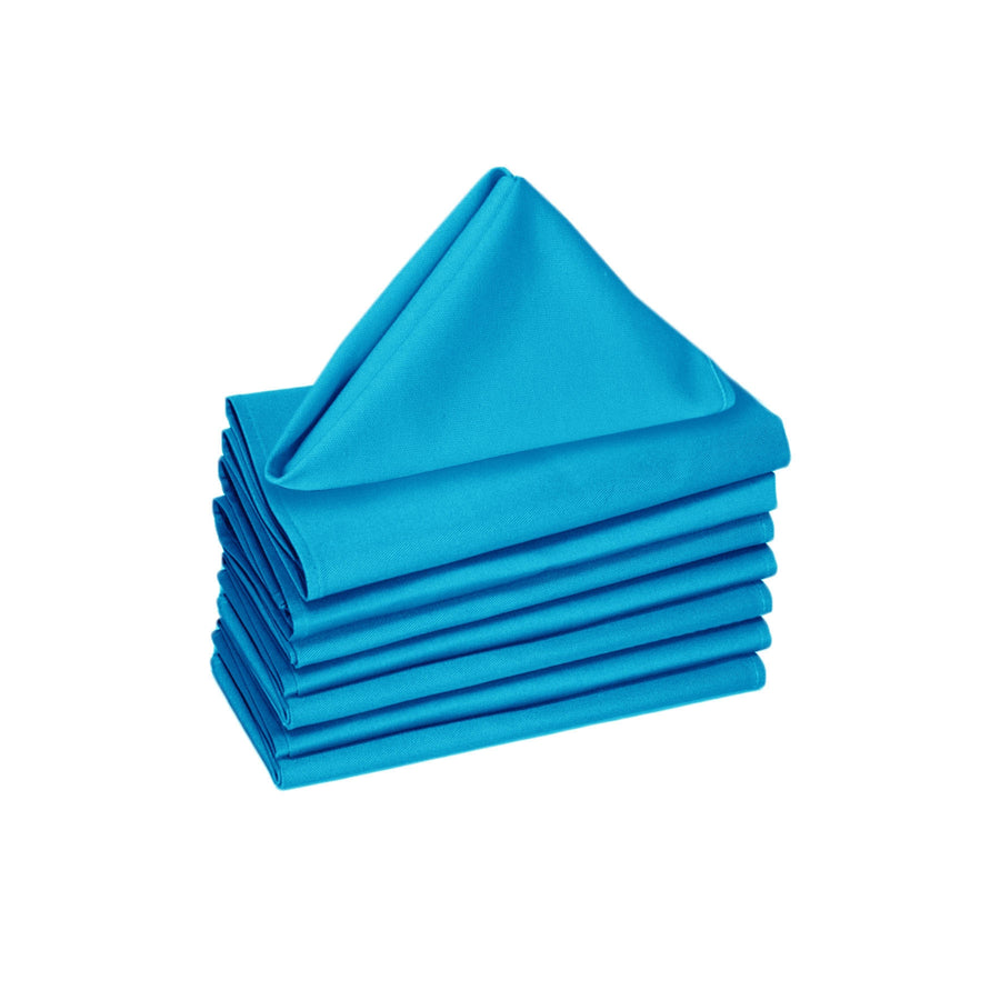 Hoydu Set of 8 Cotton Napkins 40 x 40 cm - Solid Colour, Machine Washable - SuperSaverAU - view 1