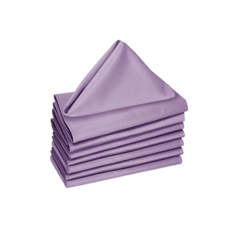 Hoydu Set of 8 Cotton Napkins 40 x 40 cm - Solid Colour, Machine Washable - SuperSaverAU - view 1