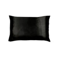 Invitation Satin Pillowcase Nior Black - Standard 48 x 73 cm, Polyester - SuperSaverAU - view 1