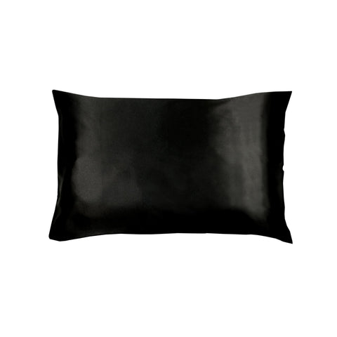 Invitation Satin Pillowcase Nior Black - Standard 48 x 73 cm, Polyester - SuperSaverAU - view 1