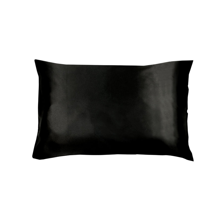 Invitation Satin Pillowcase Nior Black - Standard 48 x 73 cm, Polyester - SuperSaverAU - view 1