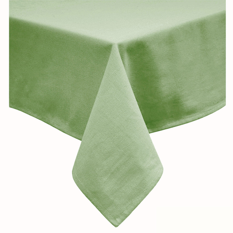 Hoydu Cotton Blend Table Cloth 150cm x 225cm - Reed Green, Machine Washable - SuperSaverAU - view 1