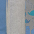Home Oasis Printed Cotton Rich Tea Towels - Whale Grey, 3 Pack
