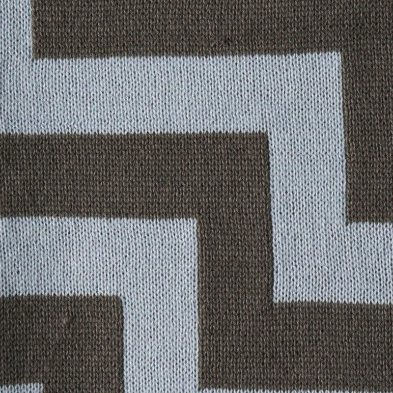 Brighton Road Granada Chevron Throw 130 x 150 cm - Soft Polyester, Trendy Colors - SuperSaverAU - view 1