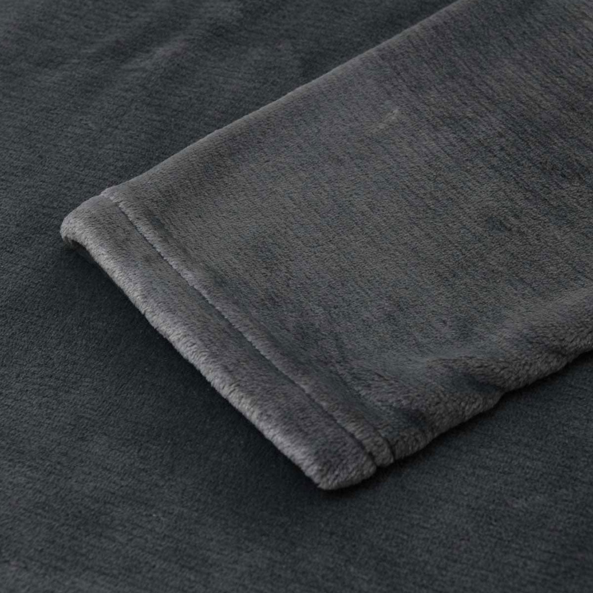 Accessorize Grey Super Soft Hooded Blanket Extra Large - Cuddly & Machine Washable