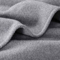 Premium Laconia Australian Wool Blanket 400GSM - Grey Single