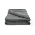 Premium Laconia Australian Wool Blanket 400GSM - Grey Single