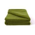 Laconia 400GSM Premium Australian Pure Wool Blanket Moss Green Queen - SuperSaverAU - view 4