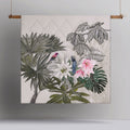 Accessorize Curiosity Washed Cotton Printed 3 Piece Comforter Set Queen - Palm Leaves Design - SuperSaverAU - view 3
