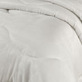 Accessorize Vera 3 Piece Jacquard Comforter Set Queen - Geometric Design, Silver - SuperSaverAU - view 2