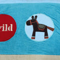 Happy Kids Wild Wild West Blue Embroidered Comforter Single 140 x 210 cm with Cushion - SuperSaverAU - view 3