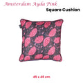 KAAT Amsterdam Ayda Pink Floral Filled Cushion – 45 x 45cm