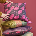 KAAT Amsterdam Ayda Pink Floral Filled Cushion – 45 x 45cm