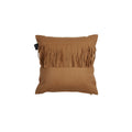 KAAT Amsterdam Frey Fringe Filled Cushion – Brown 40 x 40cm