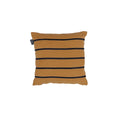 KAAT Amsterdam Myron Stripe Filled Cushion – Brown 40 x 40cm