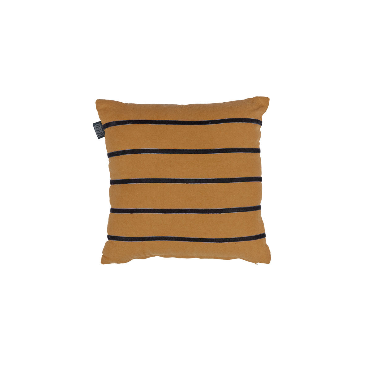 KAAT Amsterdam Myron Stripe Filled Cushion – Brown 40 x 40cm