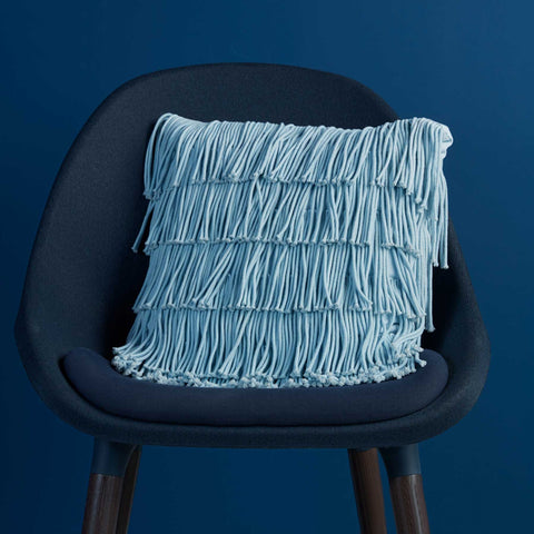 Bedding House Flapper Decorative Cushion 40 x 40 cm with Fringes and Zip - SuperSaverAU - view 1