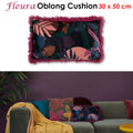 Bedding House Fleura Multi Botanical Print Cushion 30 x 50 cm with Tassels - SuperSaverAU - view 2