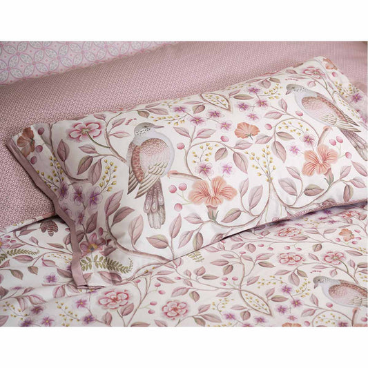 PIP Studio Garden of Dove Off White Cotton Cushion 35cm x 60cm