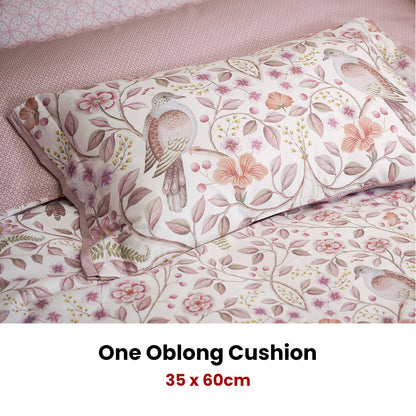 PIP Studio Garden of Dove Off White Cotton Cushion 35cm x 60cm