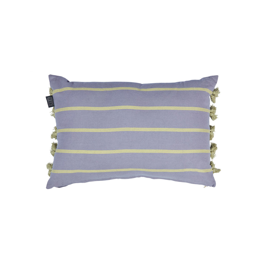 KAAT Amsterdam Jelke Mauve Stripe Oblong Filled Cushion – 40 x 60cm