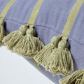 KAAT Amsterdam Jelke Mauve Stripe Oblong Filled Cushion – 40 x 60cm