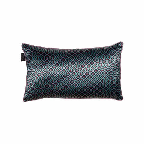 KAAT Amsterdam Meja Reversible Satin Cushion – Green 30 x 50cm