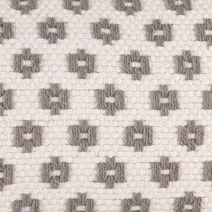 Accessorize Norah Grey Rectangular Cushion 30cm x 50cm - Textured Design