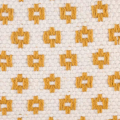Accessorize Norah Ochre Textured Rectangular Cushion 30cm x 50cm