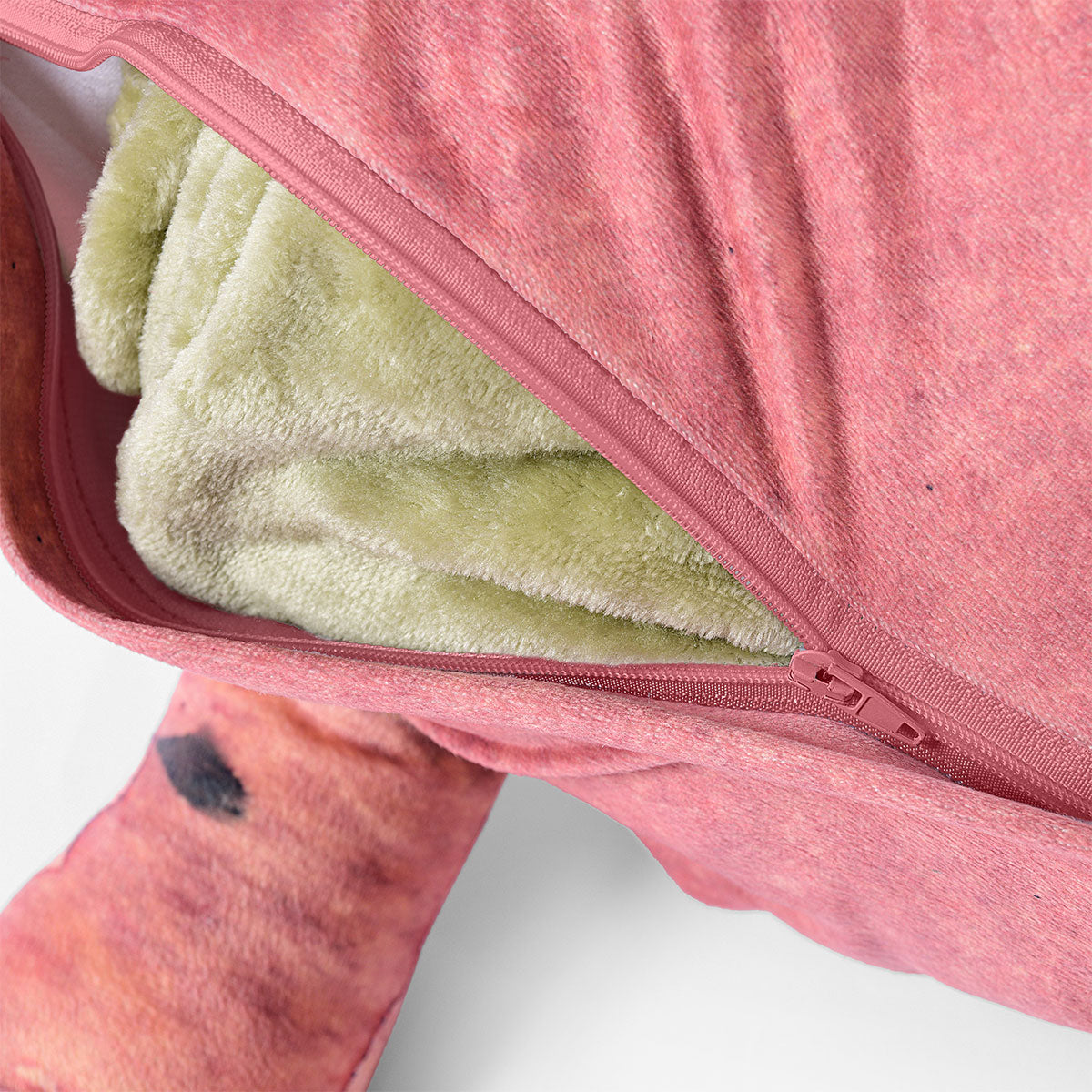 Happy Kids 2 in 1 Novelty Cushion/Throw Dino, Stegosaurus Design, 67 x 32 cm Cushion, 90 x 120 cm Throw