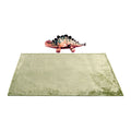 Happy Kids 2 in 1 Novelty Cushion/Throw Dino, Stegosaurus Design, 67 x 32 cm Cushion, 90 x 120 cm Throw - SuperSaverAU - view 4