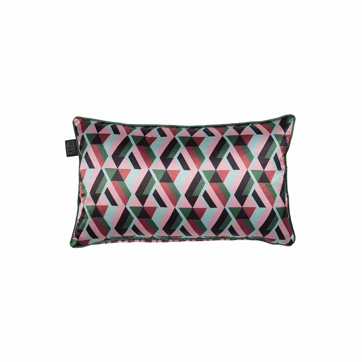 KAAT Amsterdam Phoeby Reversible Satin Cushion – Multi 30 x 50cm